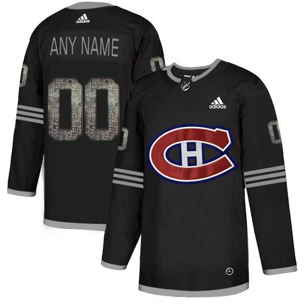 Customized Men's Canadiens Any Name & Number Black Shadow Logo Print Adidas Jersey,We sell and wholesale Customized Men's Canadiens Any Name & Number Black Shadow Logo Print Adidas Jersey on line form chian!
